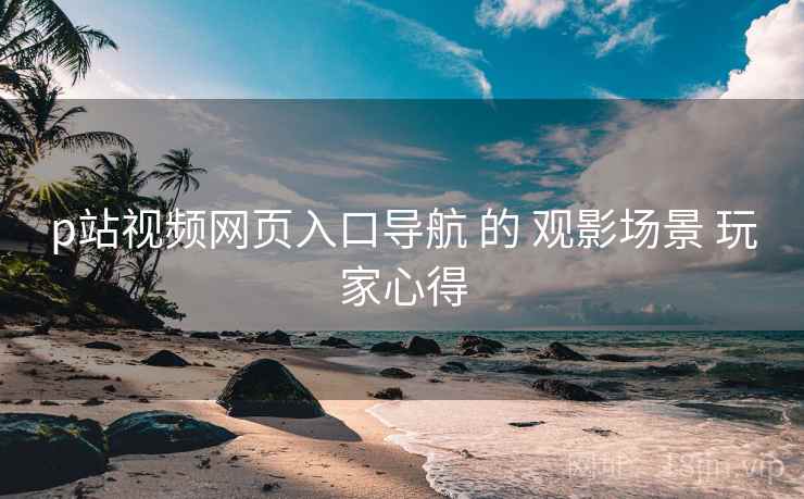 p站视频网页入口导航 的 观影场景 玩家心得