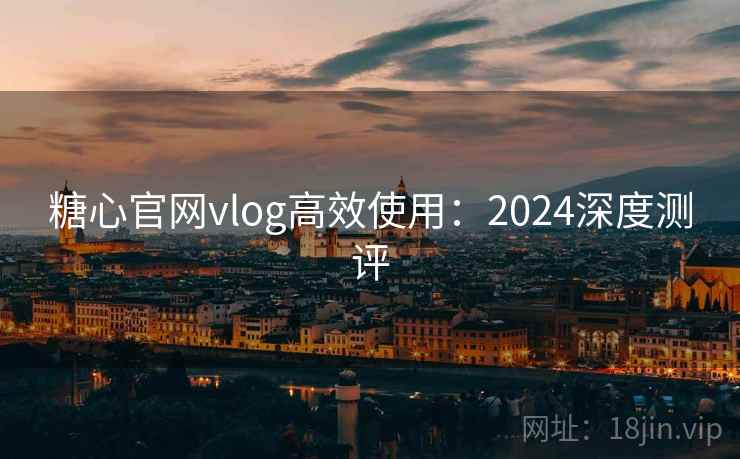 糖心官网vlog高效使用：2024深度测评