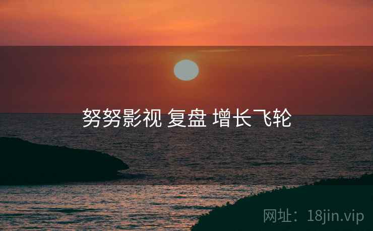 努努影视 复盘 增长飞轮