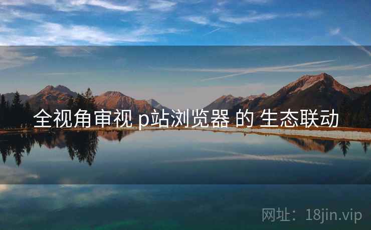 全视角审视 p站浏览器 的 生态联动