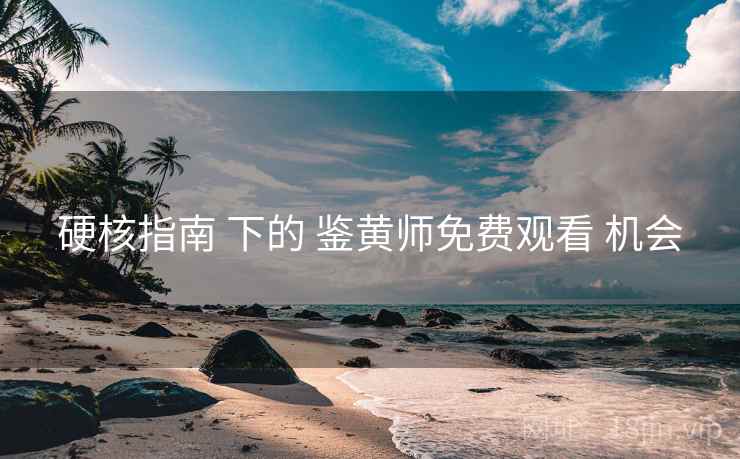 硬核指南 下的 鉴黄师免费观看 机会