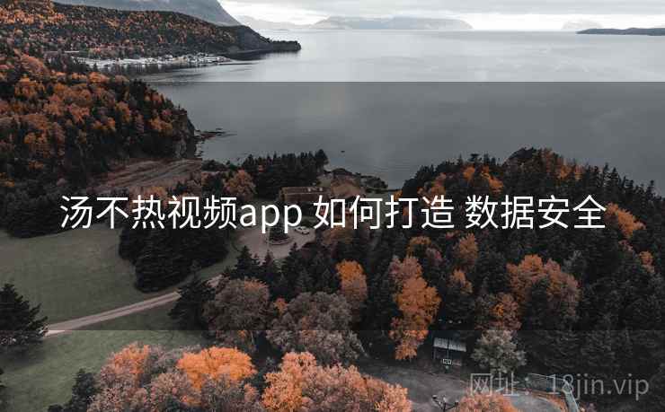 汤不热视频app 如何打造 数据安全 汤不热视频app 如何打造 数据安全